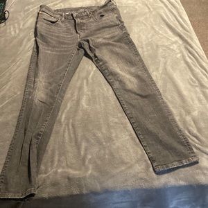 34x30 Grey weathered Flex American Eagle Jeans